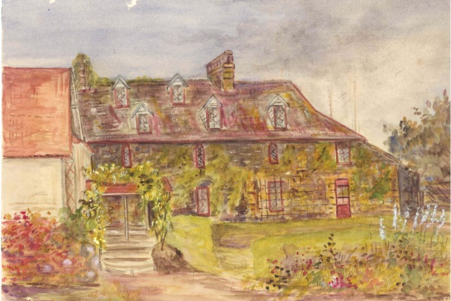 Selwyn Residence - Watercolour painting by John Kinder