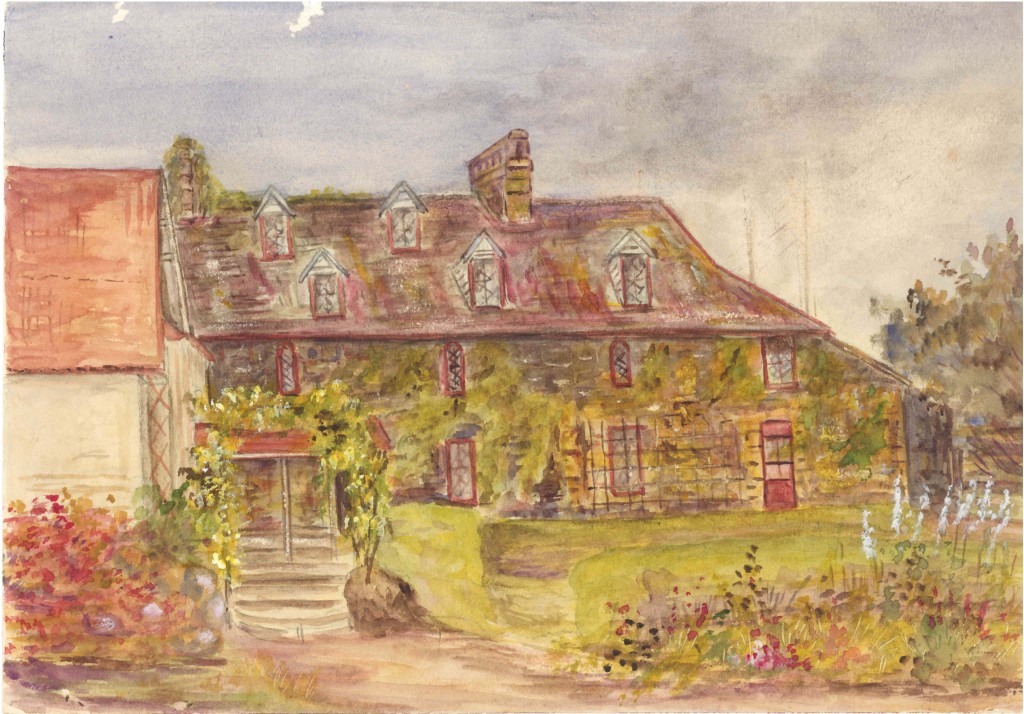 Selwyn Residence - Watercolour painting by Fanny Bertha Good