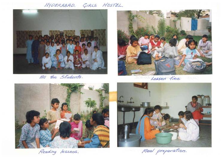 The Association of Anglican Women. Four images in gallery format, showing women partaking in activities.