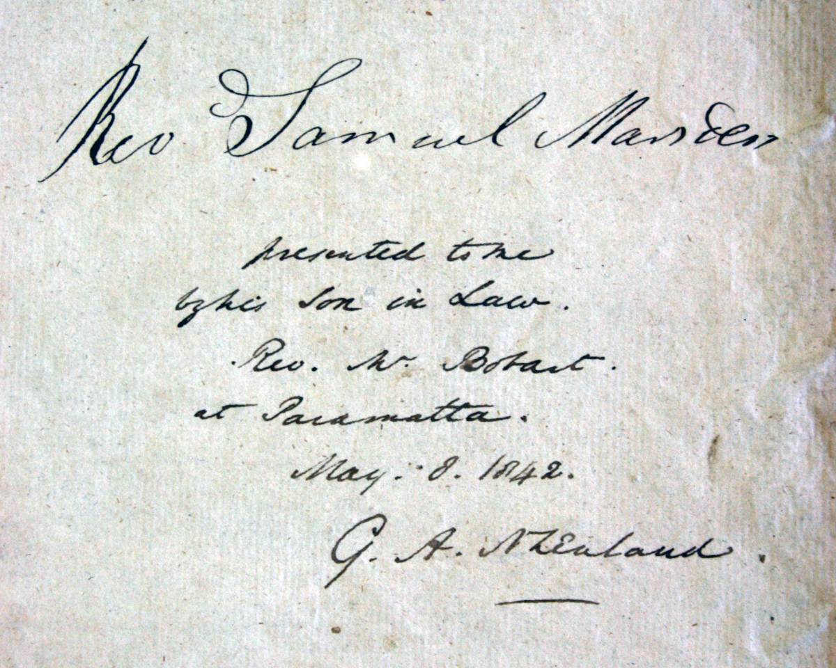 Inscription from the Rare Book: Of the Lawes of Ecclesiastical Politie by Richard Hooker